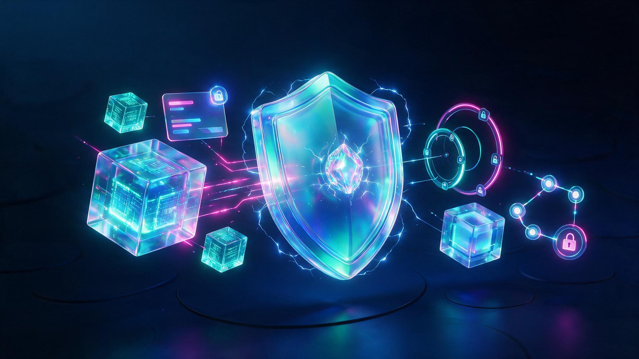 Data protection and access management shield protecting secure cubes